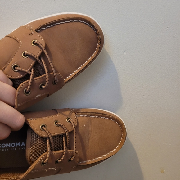 Sonoma Brown Kids Moccasins - Picture 8 of 8